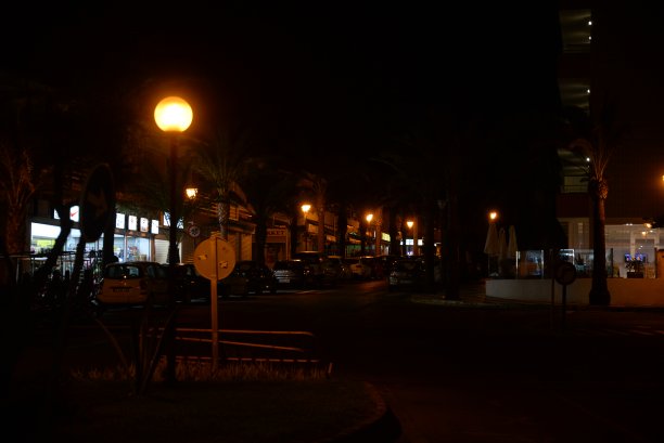 马略卡岛坎皮卡福特的晚上图片下载