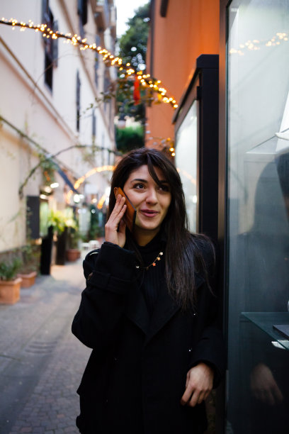 圣诞节购物，打电话图片下载