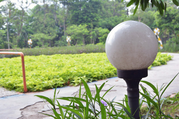 灯的景观背景图片下载