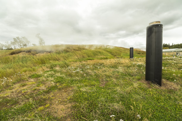 Deildartunguhver冰岛炎热的自然蒸汽图片下载