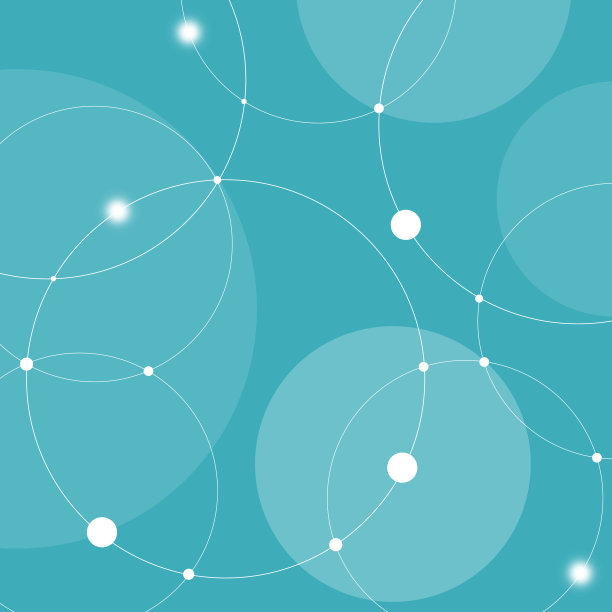 抽象圆蓝色背景图片下载