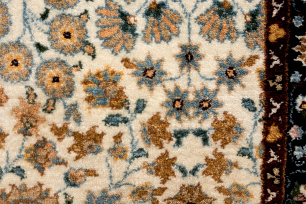 手工制作的土耳其传统地毯，安塔利亚图片下载