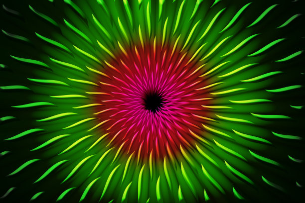 斐波那契螺旋点图案图片下载