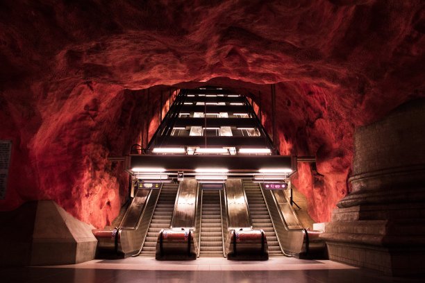 斯德哥尔摩的地铁图片下载