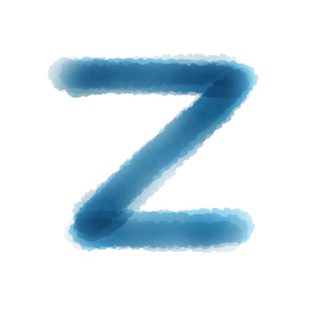 拉丁字母表中的字母Z图片下载