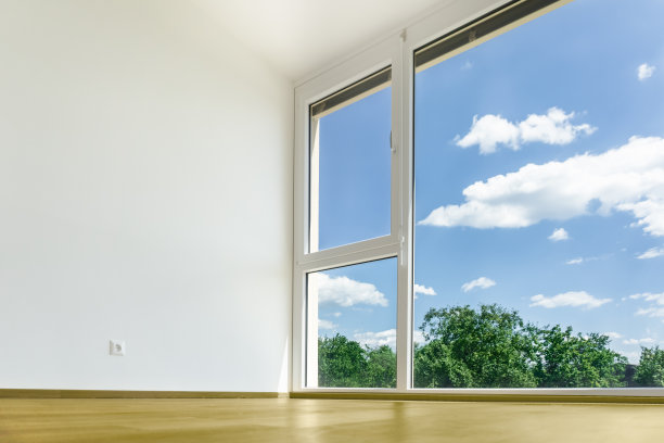 所有的窗户墙与美丽的风景图片下载