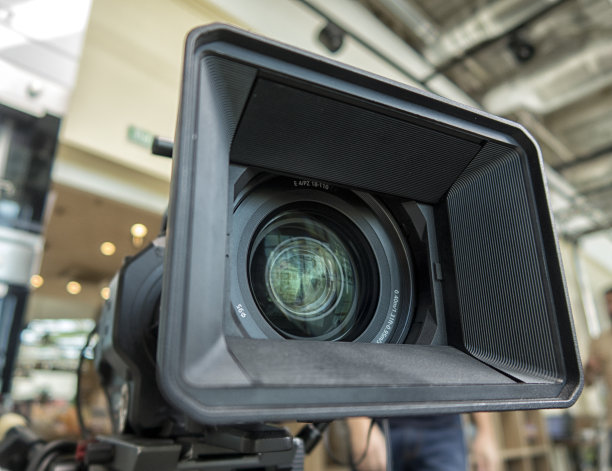 专业数码摄像机。4k摄像机配件。图片下载