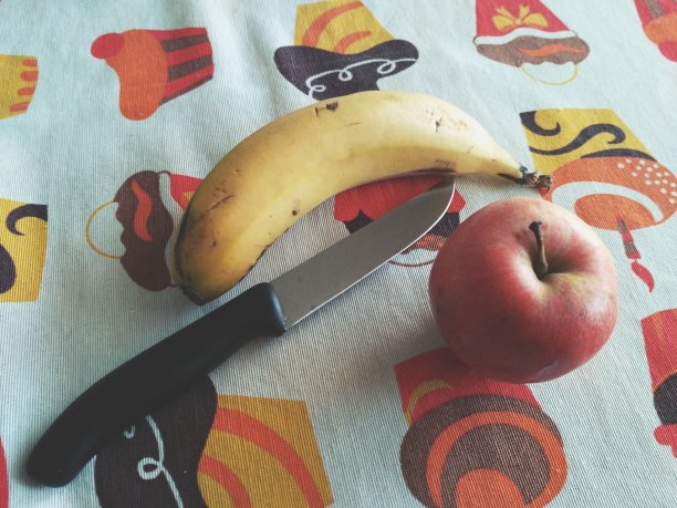 水果和刀图片下载