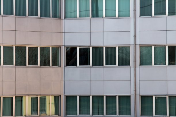 工业建筑，现代结构的外观图片下载