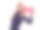 女孩拿着礼物摇粉色礼盒图片下载