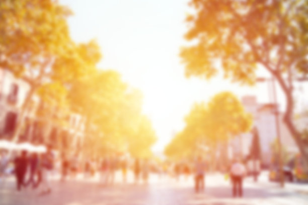 散焦街图片下载