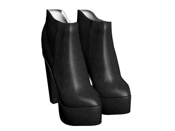 3d渲染的女人的鞋子图片下载