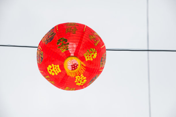 中国新年装饰彩灯图片下载