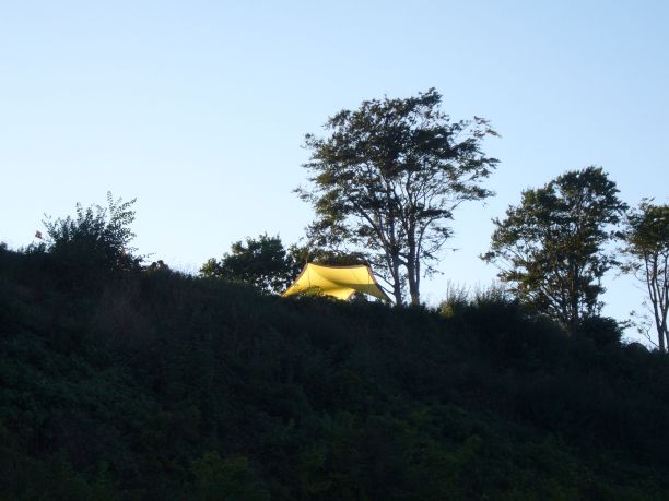 并且是深山的光帐篷图片下载