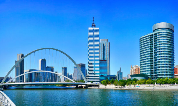 海河全景图片下载