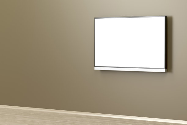 房间里的空屏幕电视图片下载
