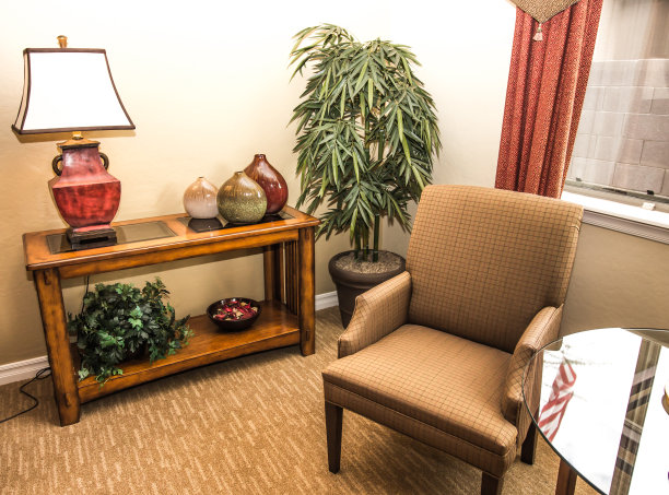 家里安静的休息区图片下载