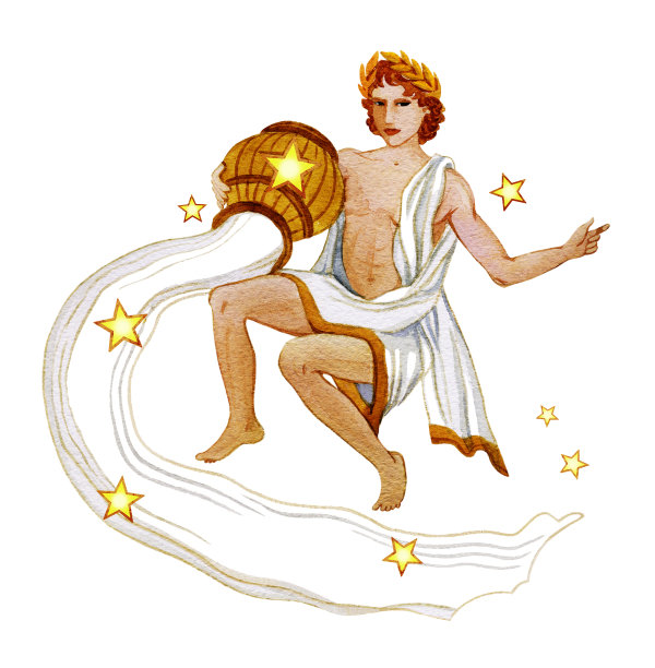 水瓶座:黄道十二宫的星座图片下载