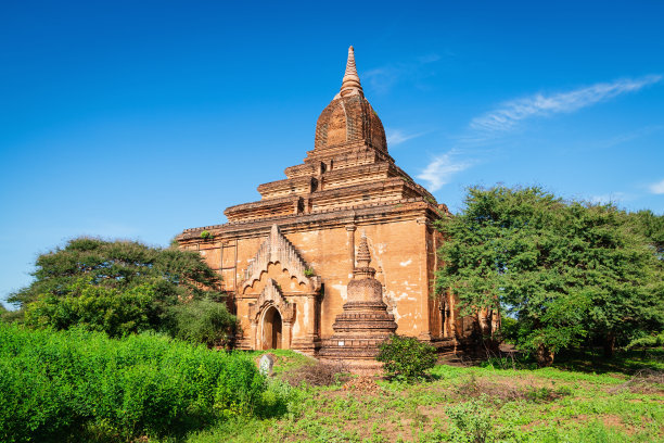 缅蒲甘老美年Gone Phaya庙图片下载