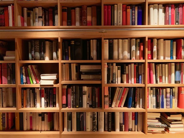 木制棕色书架图片下载