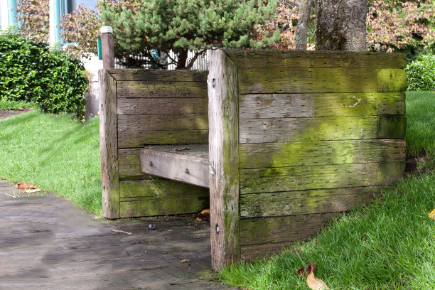 风化长椅图片下载