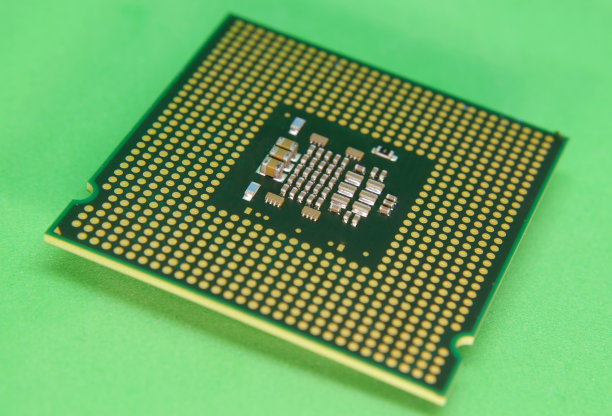 计算机处理器特写。图片下载