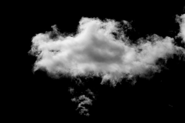 纹理。背景。绘画。设计师的照片，黑色背景上的云图片下载