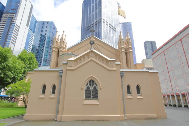 澳大利亚墨尔本圣弗朗西斯教堂图片下载