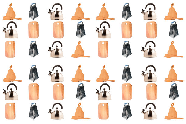 纹理墙纸与图像的盘子在一个白色的背景图片下载