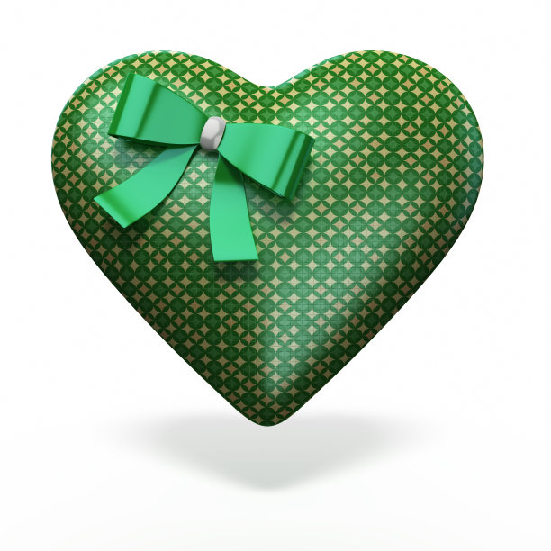 3 d渲染的心图片下载