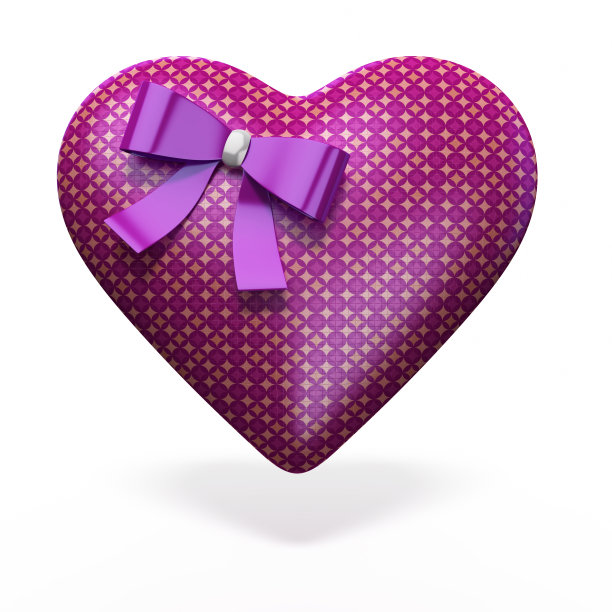 3 d渲染的心图片下载