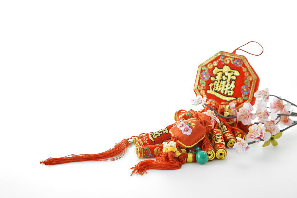 中国新年&农历新年假期背景概念素材图片