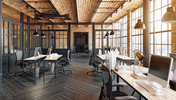 现代办公室内部图片下载