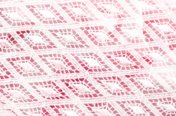 纹理背景图案。花边的白色织物。手蕾丝上的白色背景。白色饰品，婚纱面料上的刺绣，明信片，照片墙纸，海报，图片下载