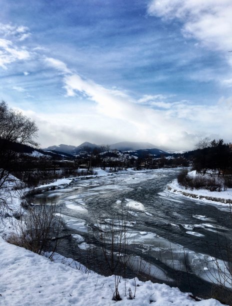 冬天的故事。图片下载