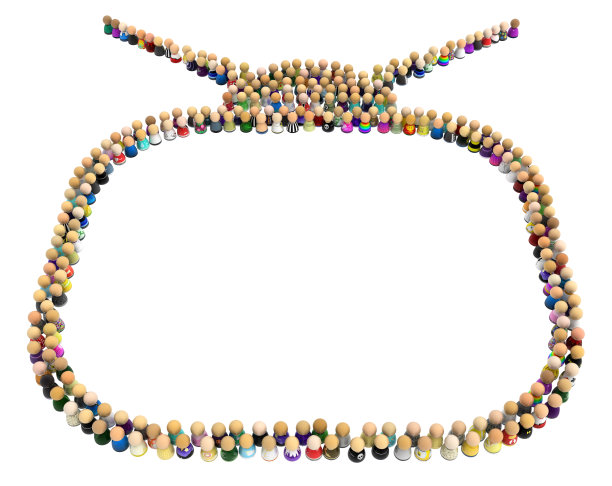 卡通人群,电视图片下载