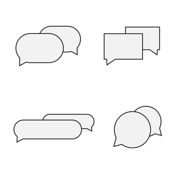 图标信息聊天设计图片下载