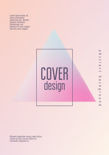 带三角形的全息流体图片下载