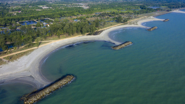 防波堤海岸保护图片下载