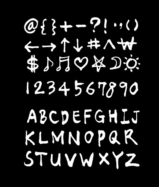 矢量字体图片下载