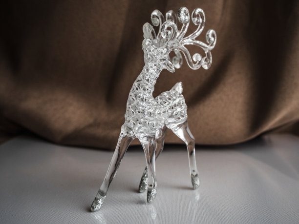 玻璃鹿玩具图片下载