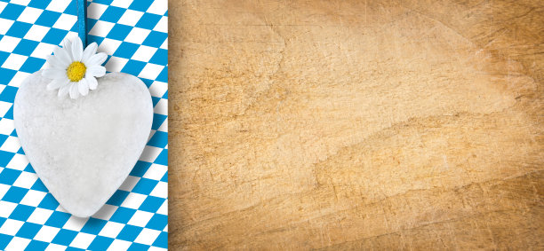 巴伐利亚背景和心脏图片下载