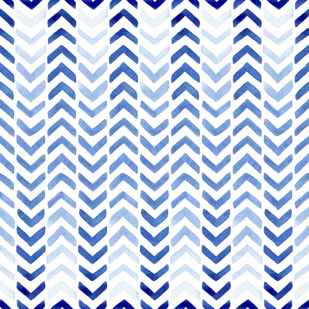 水彩无缝模式与箭头。图片下载