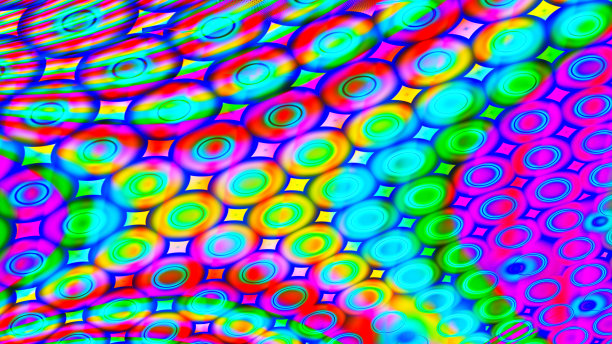 抽象分形艺术背景在插画空间几何。图片下载