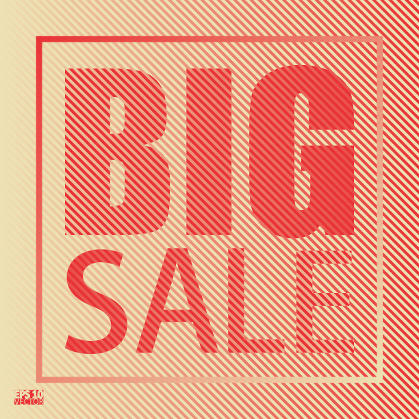 销售横幅模板设计。很酷的半色调渐变。Eps10矢量插图。图片下载