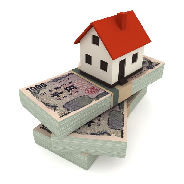 日元钱房子房地产抵押图片下载