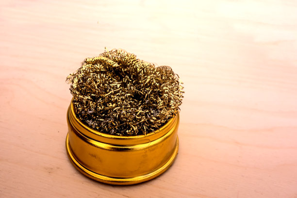 黄金金属碎屑图片下载