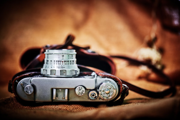 古董相机的特写镜头图片下载