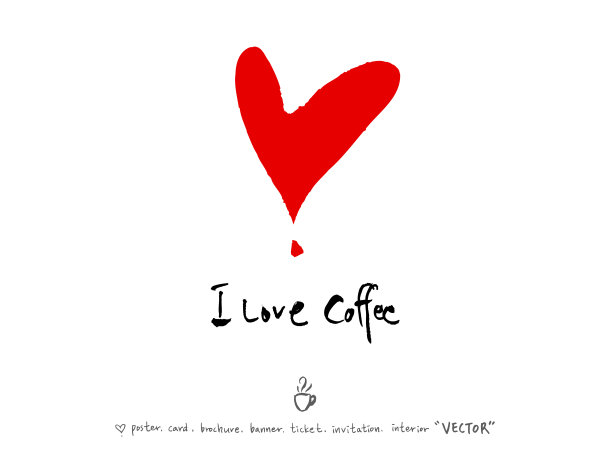 咖啡馆的海报图片下载