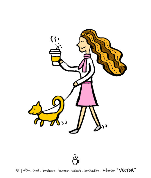 咖啡馆的海报图片下载